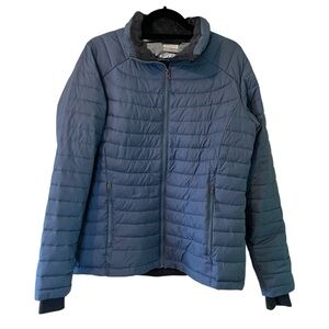 Columbia Women's Powder Lite Puffer Jacket Blue Size Large